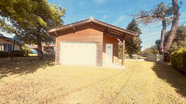 GUJAN-MESTRAS MAISON 113m² 5 PIÈCES TERRAIN 945m² CHALET INDÉPENDANT