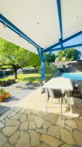 GUJAN-MESTRAS MAISON 113m² 5 PIÈCES TERRAIN 945m² CHALET INDÉPENDANT