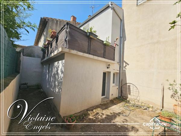 Maison rénovée avec jardin, terrasse et garage dans village proche du Canal du Midi