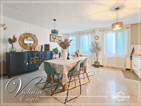 Maison rénovée avec jardin, terrasse et garage dans village proche du Canal du Midi