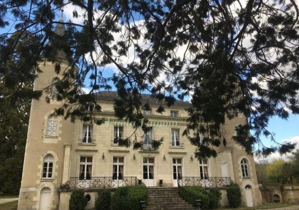 Château XIXe de 1100m2 avec maison de gardien et dépendances