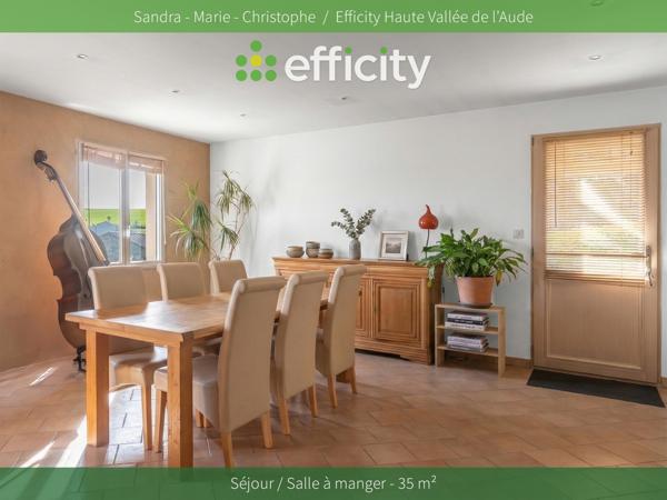 Maison 6 pièces - 156 m² Exclusivité efficity