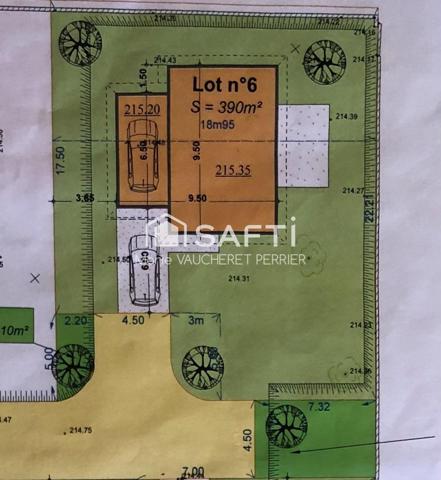 Secteur Poterne,terrain plat,