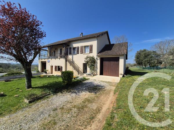 Maison à vendre  7 pièces - 123,04 m2 LACHAPELLE AUZAC - 46