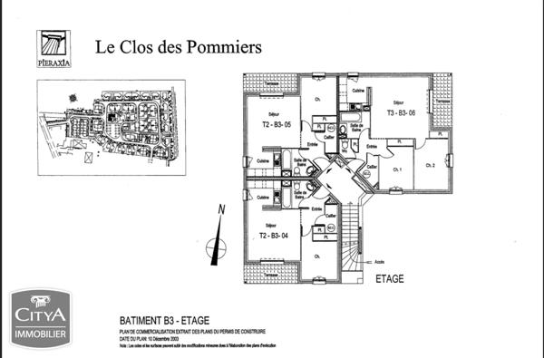 Appartement à vendre 3 pièces 63m²