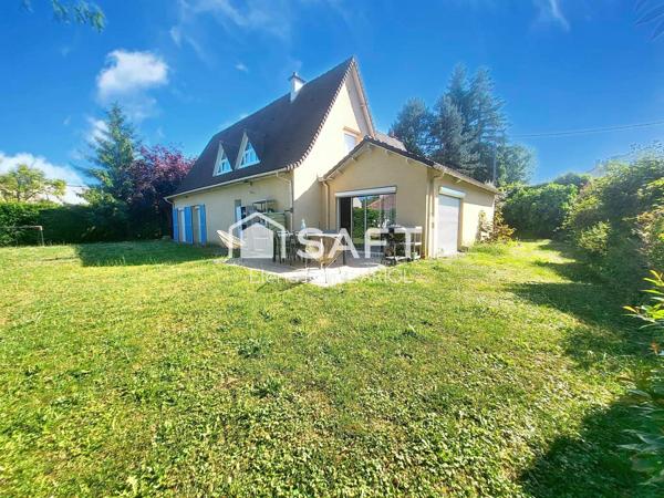 Confort, espace, grand jardin