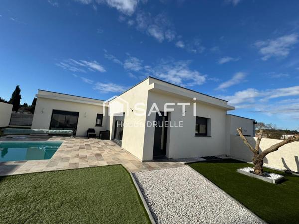 VILLA  AVEC PISCINE ET GARAGE CONSTRUCTION 2024