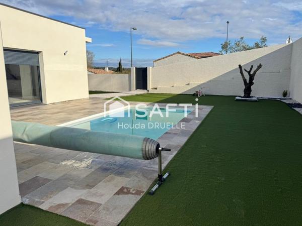 VILLA  AVEC PISCINE ET GARAGE CONSTRUCTION 2024