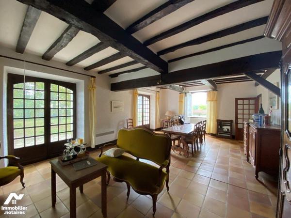 MIRANDE (32) à 8min, belle Gasconne double-corps et Gite sur 11566m² (poss 5ha en sus)