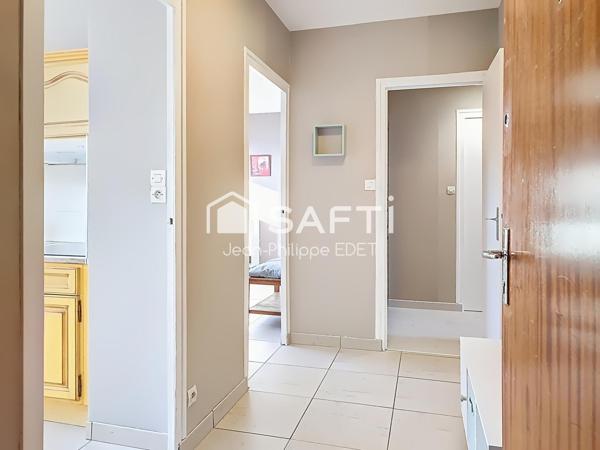 Agréable T2 dans résidence bien entretenue