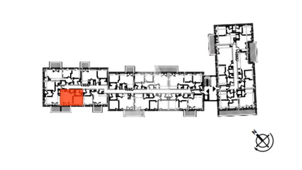 Appartement 2 pièces 40.55 m2