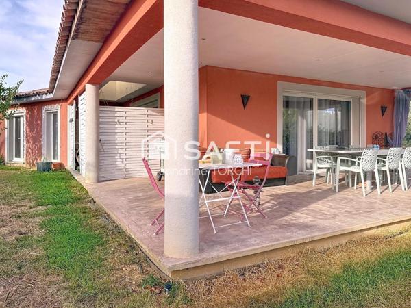 Villa plain-pied de 132m² sur 967m² de terrain à Draguignan(83300).