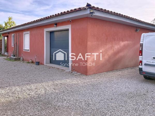 Villa plain-pied de 132m² sur 967m² de terrain à Draguignan(83300).
