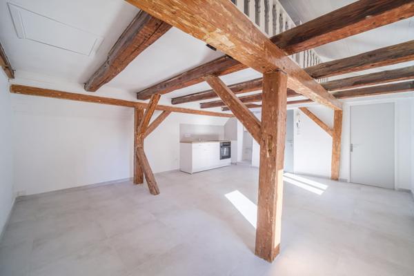Investissement clé en main studio + mezzanine cœur de mulhouse