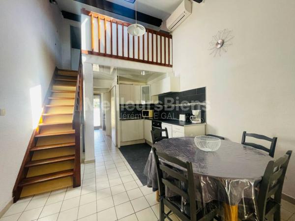 Maison T2 BIS avec mezzanine et terrasses extérieures