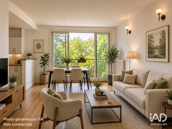 Appartement à vendre 4 pièces 63 m² Meudon