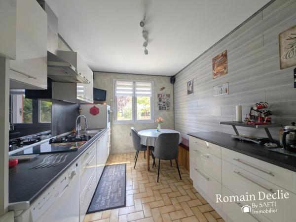 Maison sur sous sol de 88m², 3 chambre, garage et jardin