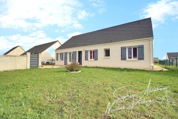 Maison de plain-pied de 5 pièces, 4 chambres avec jardin clos