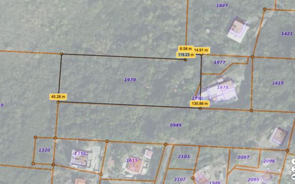 Terrain à vendre    Le Marin