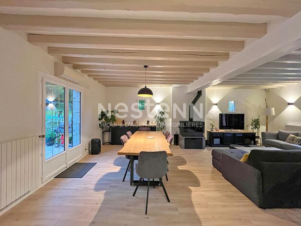 À VENDRE ? Grande maison familiale de 180 m² avec sous-sol total ? Terrain 8 000 m² ? Sans vis-à-vis ? Exposition Sud Possibilité propriété équestre ? Chemins de balade directs ? Proche Anet