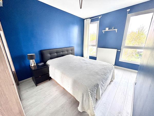 Appartement Meaux 2 pièces 44.66 m2 - balcon -2 places de stationnement - Parc du Patis