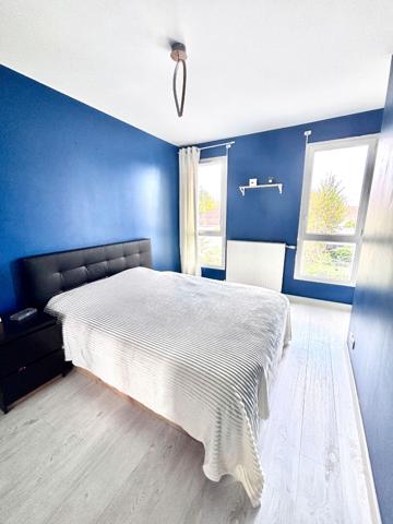 Appartement Meaux 2 pièces 44.66 m2 - balcon -2 places de stationnement - Parc du Patis