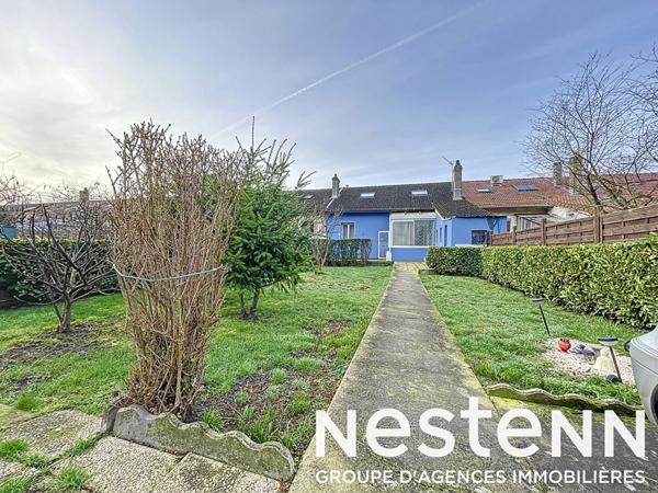 IDEAL 1er ACHAT - Jolie Maison de cité à Neuves-Maisons 122 m2 avec véranda, terrasse et jardin clos
