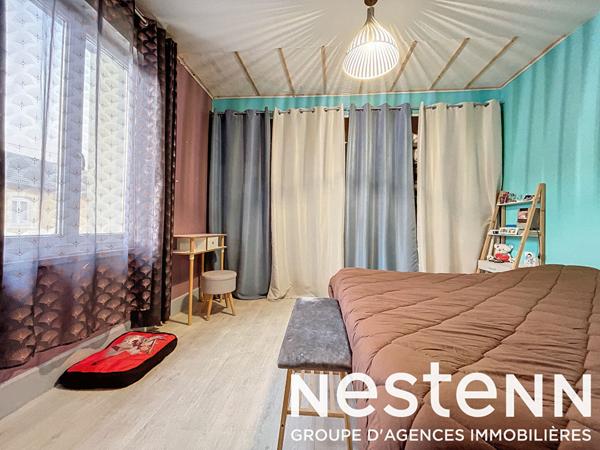 IDEAL 1er ACHAT - Jolie Maison de cité à Neuves-Maisons 122 m2 avec véranda, terrasse et jardin clos