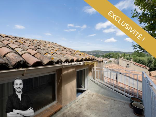 Pélissanne (13330) Maison de village avec Balcon en plein Centre-Ville de Pélissanne !