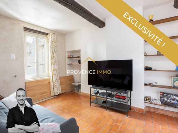 Pélissanne (13330) Maison de village avec Balcon en plein Centre-Ville de Pélissanne !