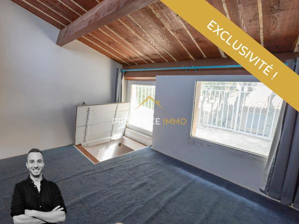 Pélissanne (13330) Maison de village avec Balcon en plein Centre-Ville de Pélissanne !