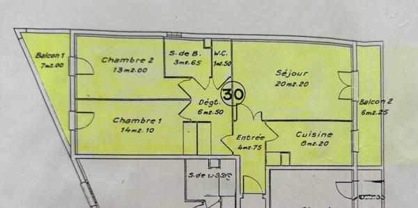 La Ferté-Gaucher (77320) Appartement F3 lumineux avec balcons - ascenseur - parking - cave - résidence sécurisée 77320 La Ferté Gaucher