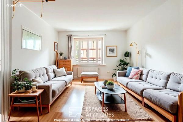 Bel appartement à rénover en plein coeur de Villeurbanne