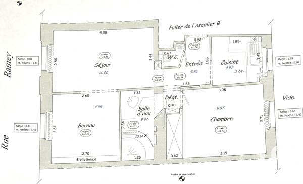 Appartement à vendre 2 pièces 41 m² Paris 18