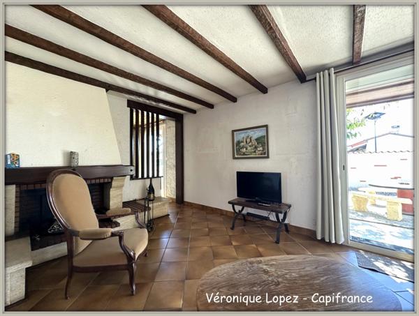 Le Passage, maison de plain-pied de 93m² avec garage, jardin et abri en dur