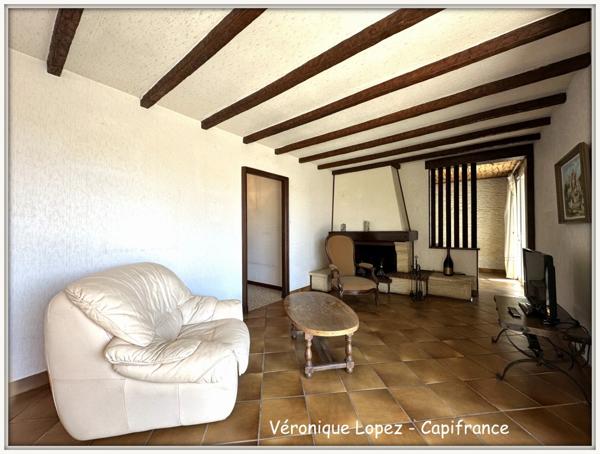 Le Passage, maison de plain-pied de 93m² avec garage, jardin et abri en dur