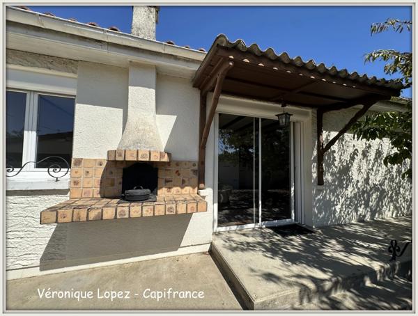 Le Passage, maison de plain-pied de 93m² avec garage, jardin et abri en dur