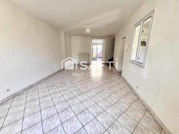 Maison mitoyenne coeur de ville env.97m2:0 Travaux