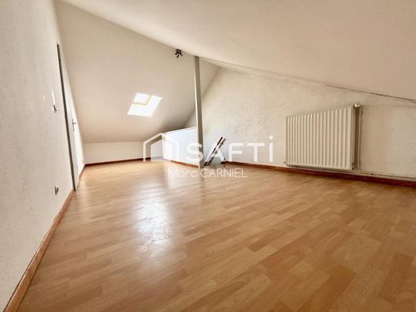 Maison mitoyenne coeur de ville env.97m2:0 Travaux