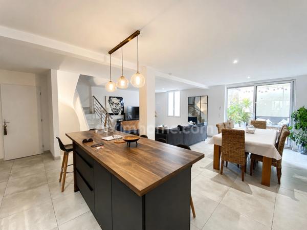 Maison de village 118m2 avec terrasse et garage à FLORENSAC (34)