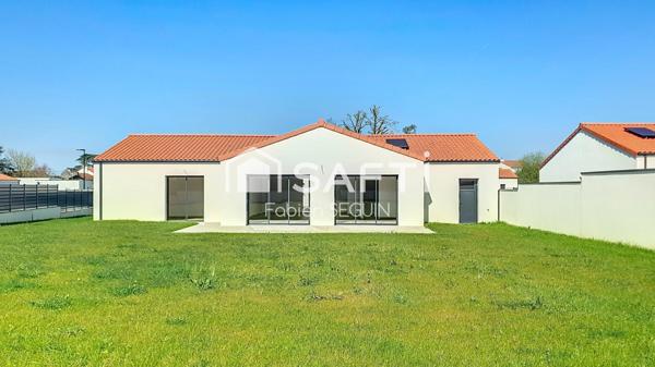 Pavillon neuf de 2025, 143 m2, 4 chambres et 800 m2 de jardin clos