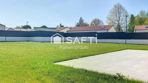 Pavillon neuf de 2025, 143 m2, 4 chambres et 800 m2 de jardin clos