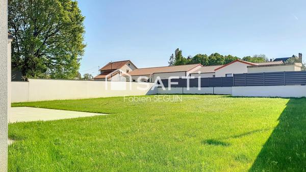 Pavillon neuf de 2025, 143 m2, 4 chambres et 800 m2 de jardin clos