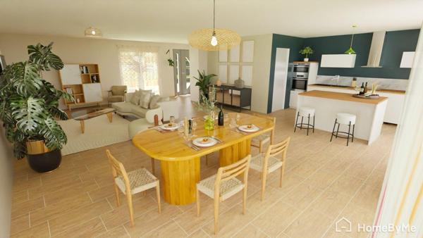 Pavillon neuf de 2025, 143 m2, 4 chambres et 800 m2 de jardin clos