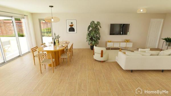 Pavillon neuf de 2025, 143 m2, 4 chambres et 800 m2 de jardin clos