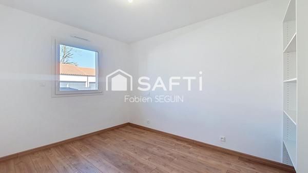 Pavillon neuf de 2025, 143 m2, 4 chambres et 800 m2 de jardin clos