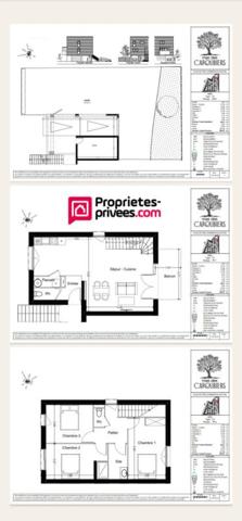 Maison Perpignan 4 pièces de 89 m2 avec jardin