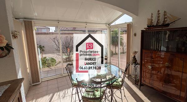 Villa 4 faces de 135 m2 sur terrain piscinable de 680 m²