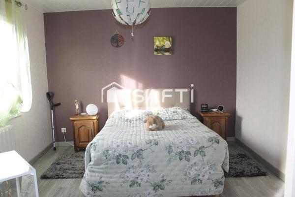 Belle maison entièrement rénovée de 153m2 avec garage double. Idéal famille nombreuse