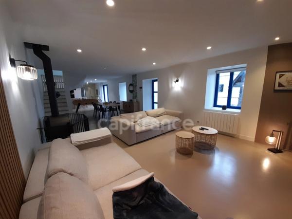 Maison à vendre 5 pièces ERGUE GABERIC (29500)- surface habitable 162.56 m2- 3 chambres - parcelle de 895 m2